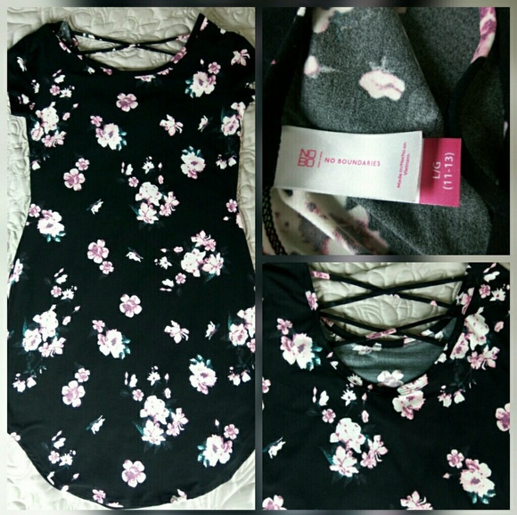 No Boundaries Dresses & Skirts - 🔖Flower Design Mini Dress Large